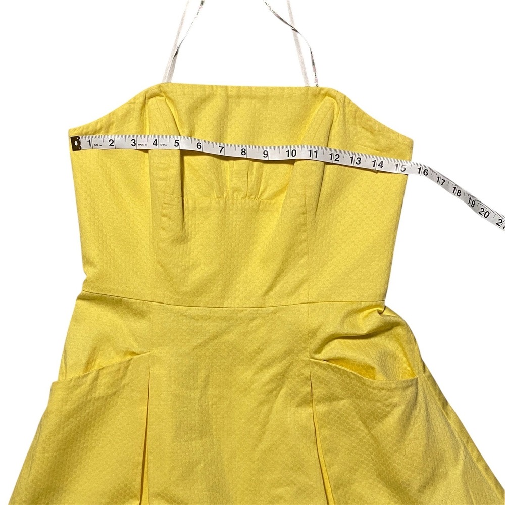 Lilly Pulitzer Blossom Starfruit Yellow Dahling Blooms Dress Size 6 MSRP $268 - Picture 6 of 9